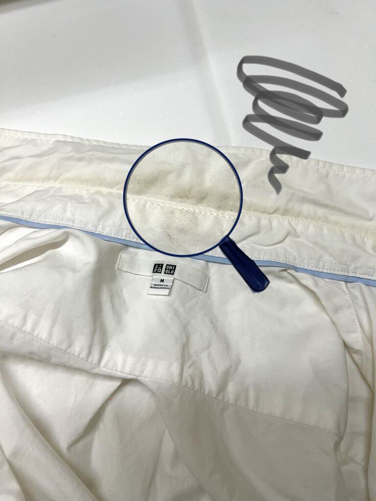 ワイシャツの襟汚れを完全除去！黄ばみ黒ずみを落とす2026最新術