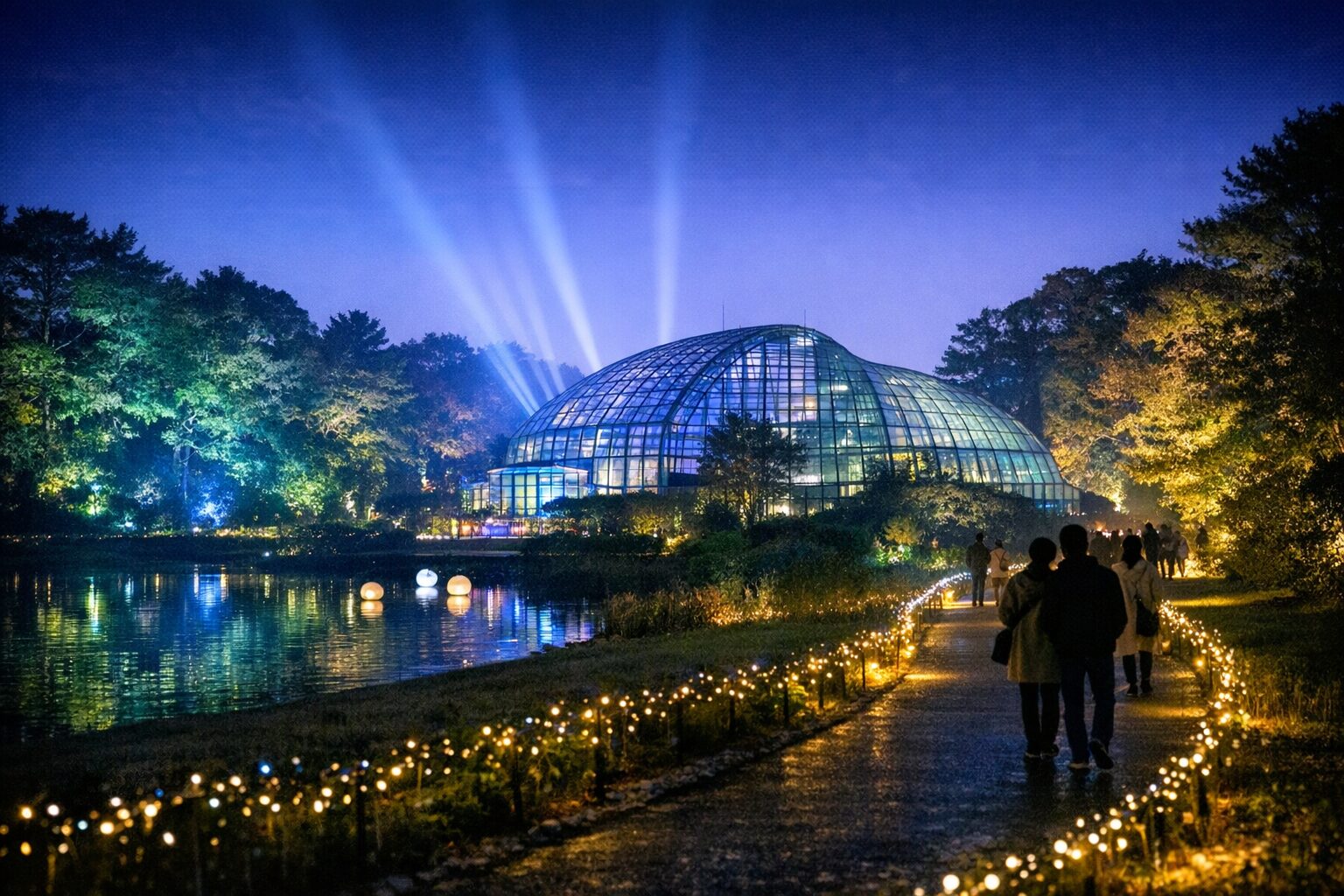 京都府立植物園ライトアップ2026の全貌！料金と混雑回避の決定版