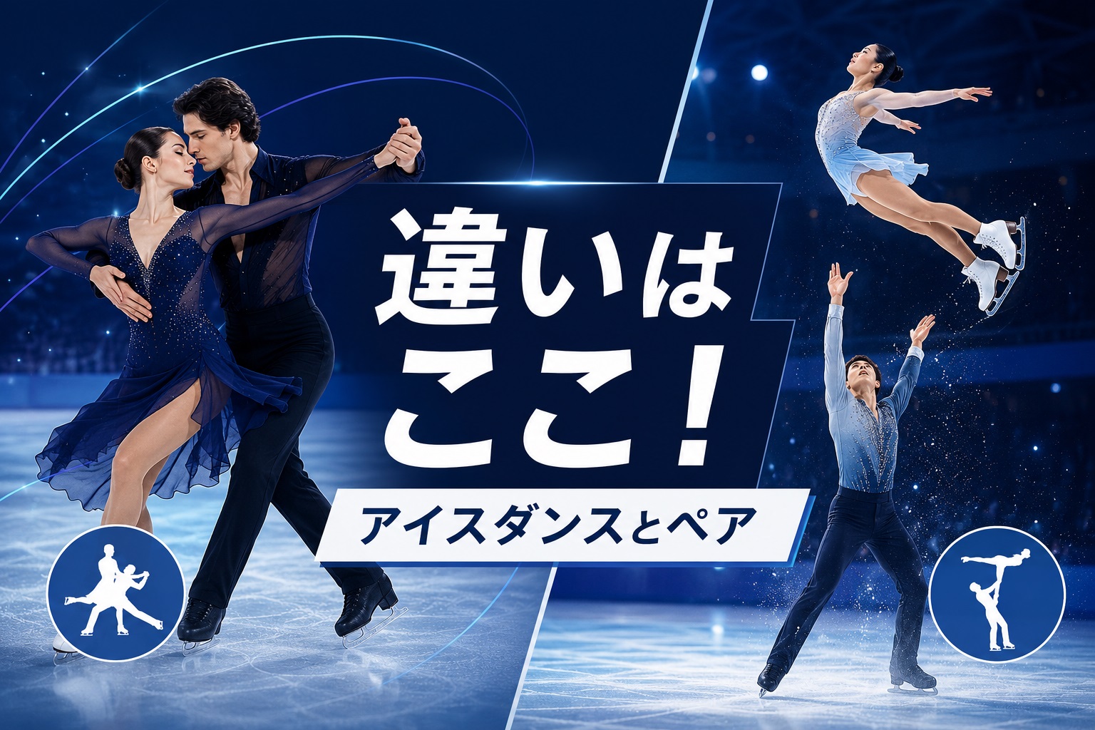 アイスダンスとペアの決定的な違いとは？見分け方と採点ルールを徹底解剖