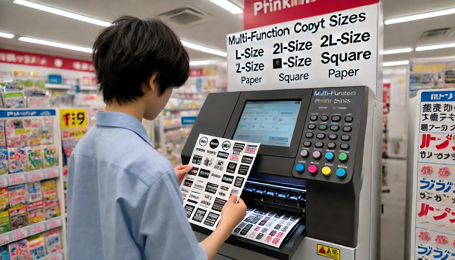 コンビニシール印刷徹底比較！値段・画質と失敗しない自作やり方