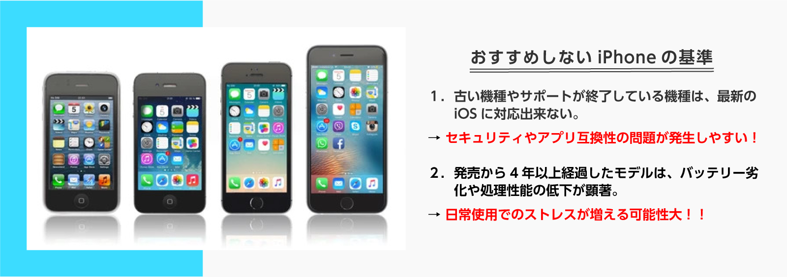 2026年Iphoneおすすめしない機種！型落ちの罠と後悔防止策