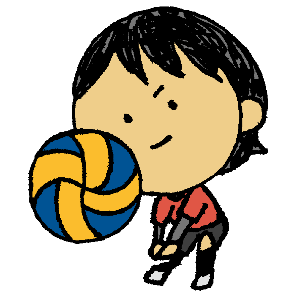 バレー部イラスト完全ガイド2026！新歓ポスターから卒部記念まで厳選
