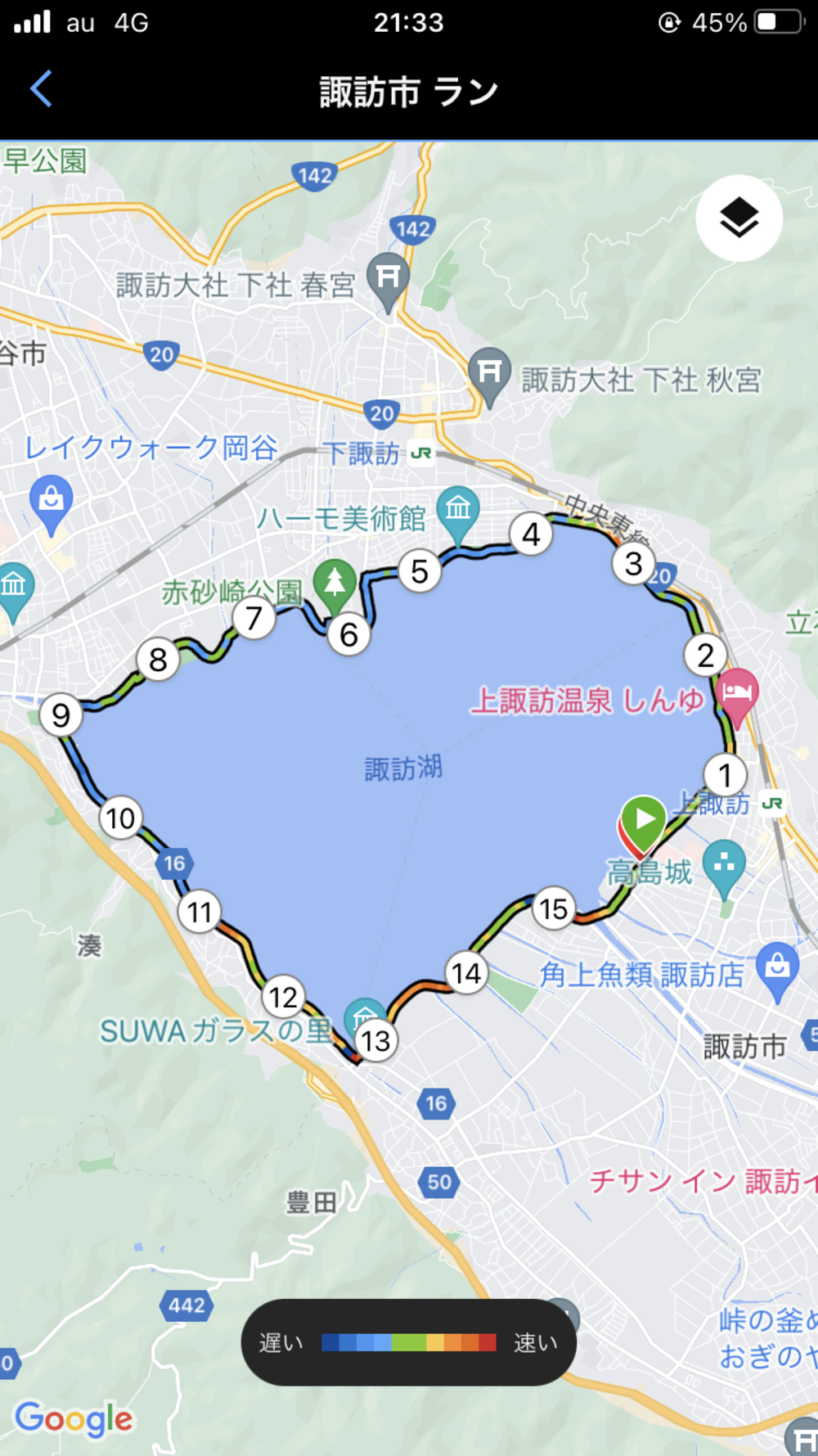 諏訪湖一周の所要時間と距離は？時計回りが鉄則な理由と最新ルート解説