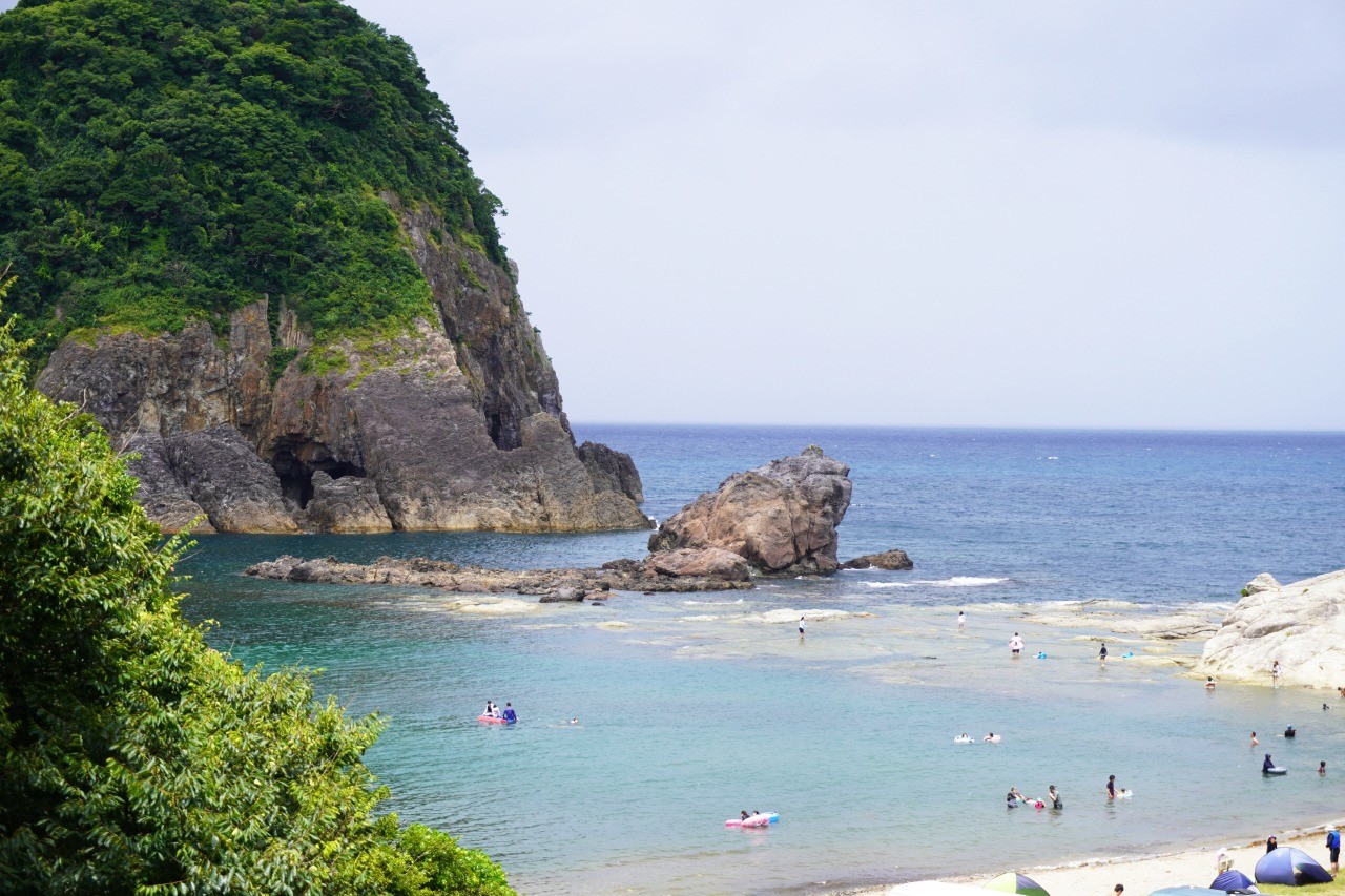香住・今子浦海水浴場2026完全ガイド！千畳敷とかえる島の魅力