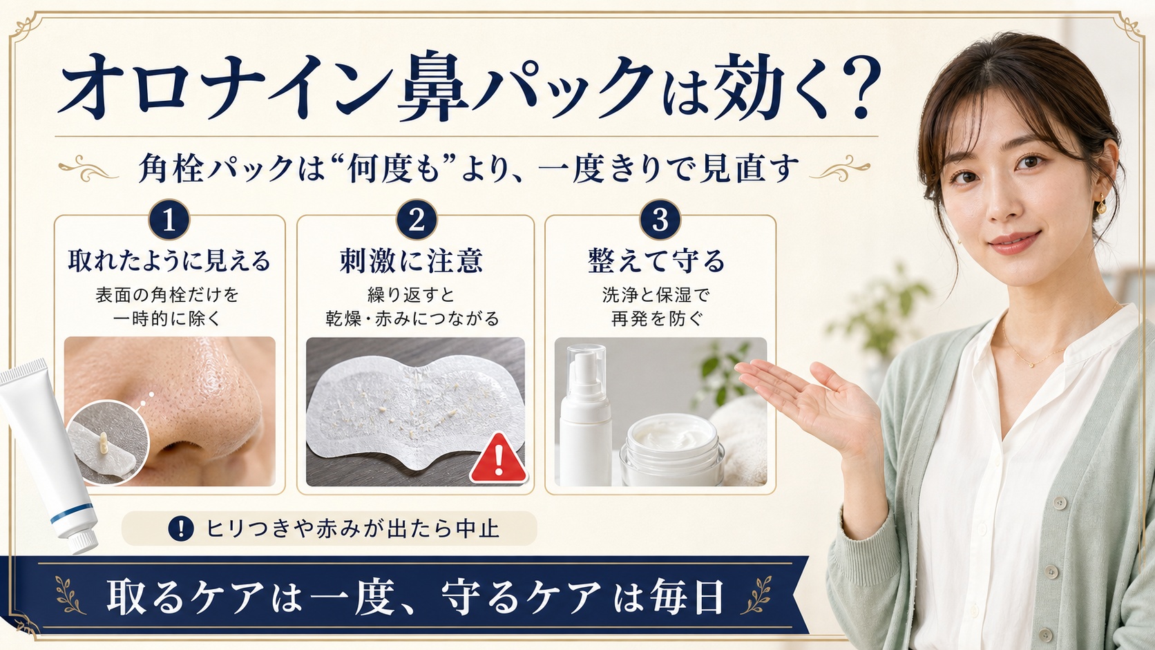 オロナイン角栓パックは危険？毛穴が悪化する真相とプロ直伝の改善策