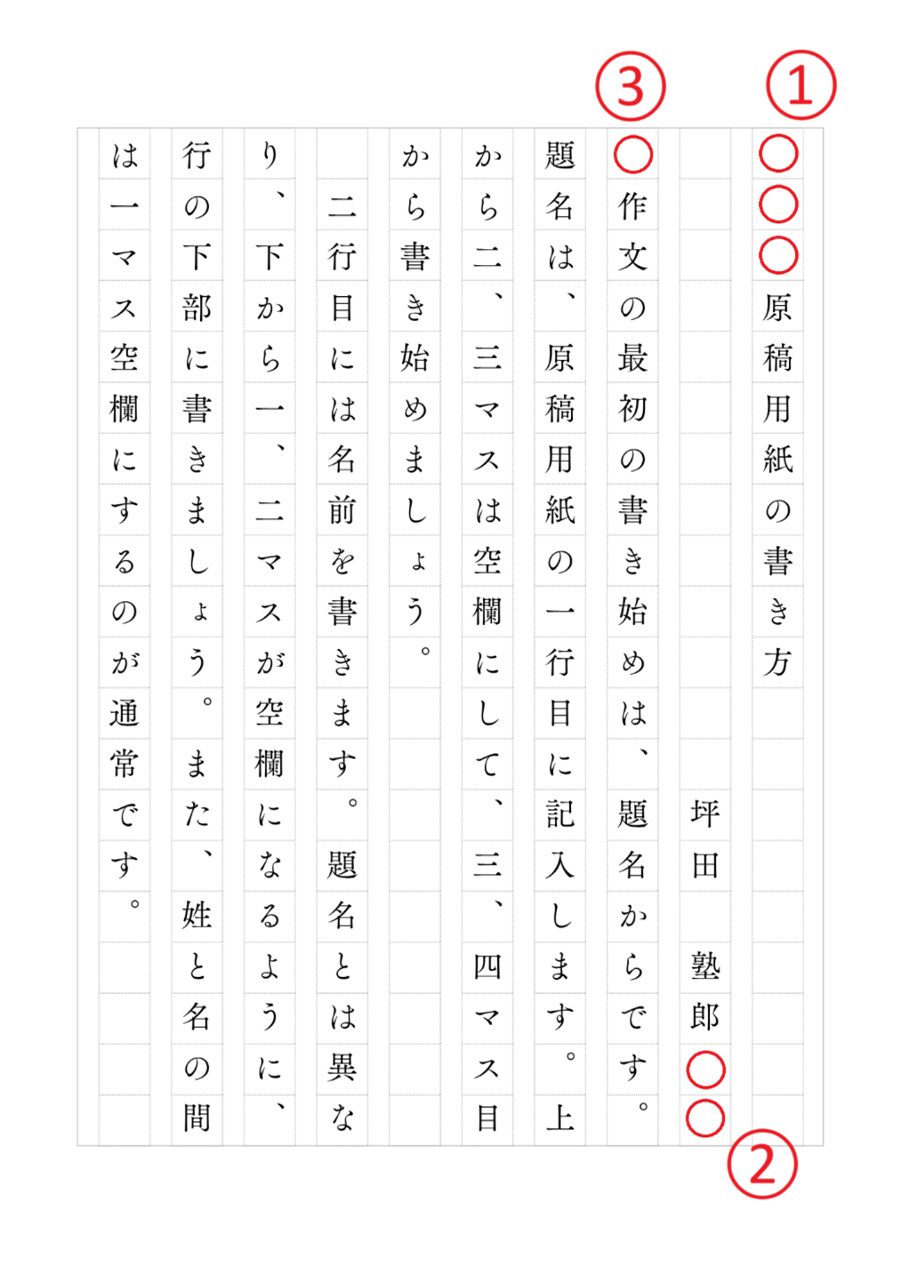 原稿用紙の正しい使い方完全攻略！小論文で減点されない必須ルール集