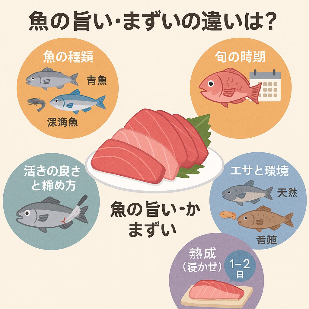 【魚に旨い】正しい意味と使い方、誤用説まで気になる真相を徹底解説