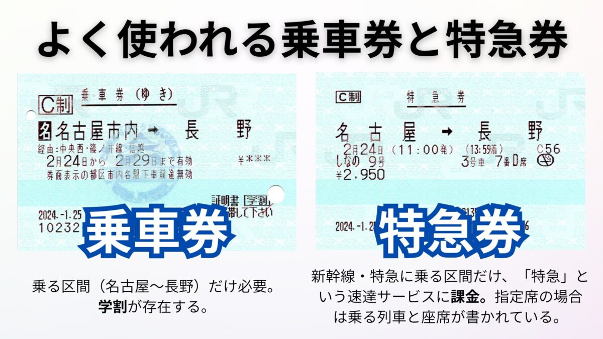 特急券と乗車券の違いとは？片方だけで乗れる謎や改札の通し方を徹底解説