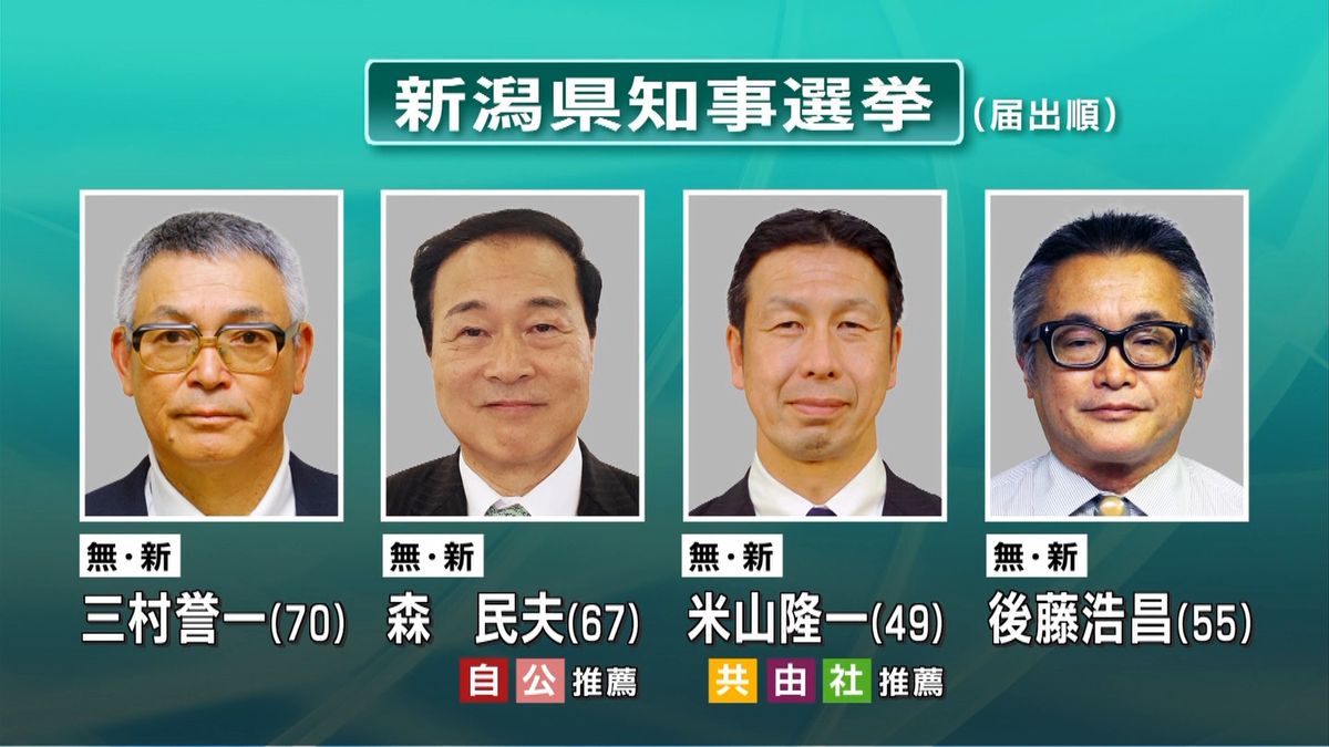 新潟県知事選2026の争点と候補者の構図｜原発再稼働の行方