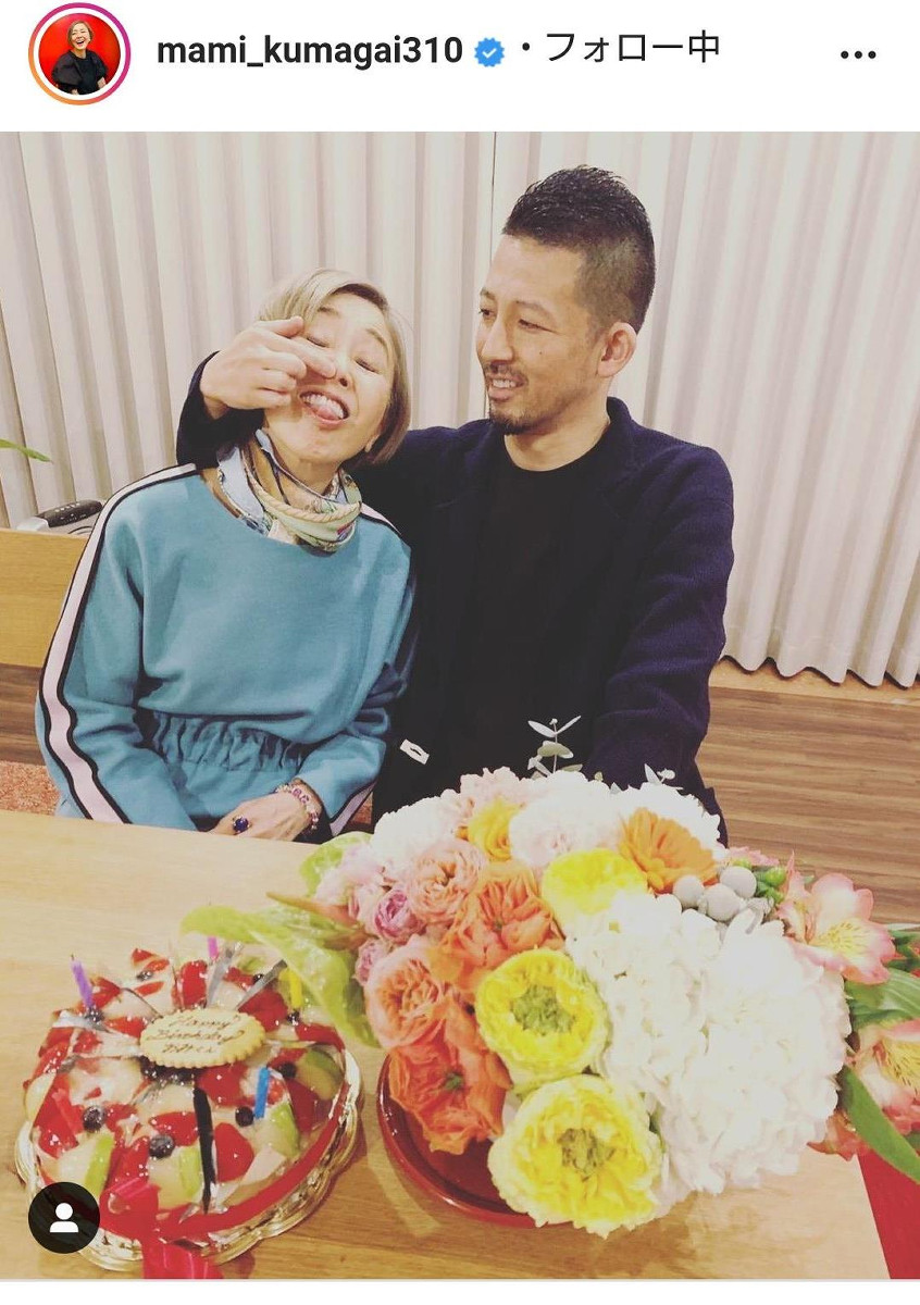 熊谷真実の旦那は誰？現在の夫との再々婚や歴代元夫との真相