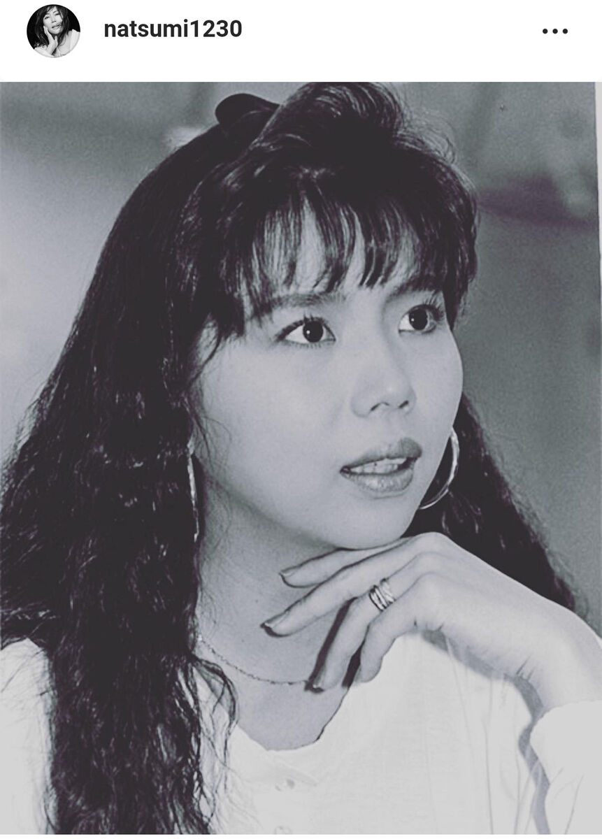 小川菜摘の若い頃が超美人！アイドル時代と新八先生の衝撃秘話