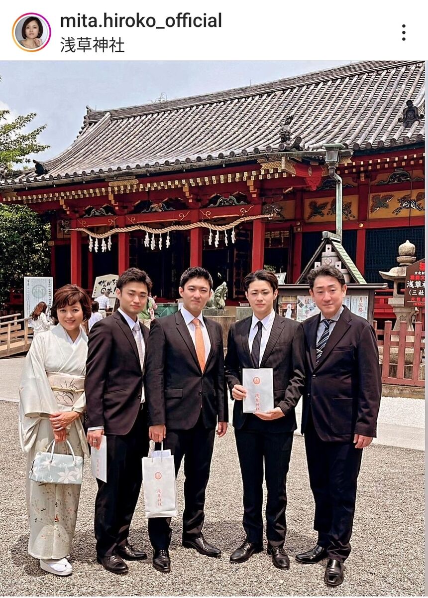 三田寛子の息子3人の現在と学歴！長男・中村橋之助の結婚の真相