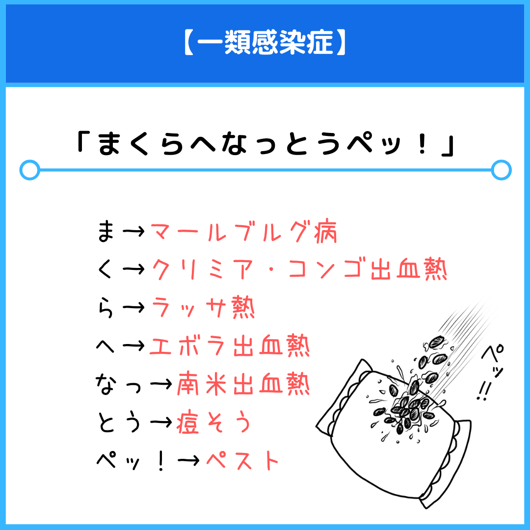 感染症分類の覚え方決定版！1類〜5類を即効暗記する最強語呂合わせ