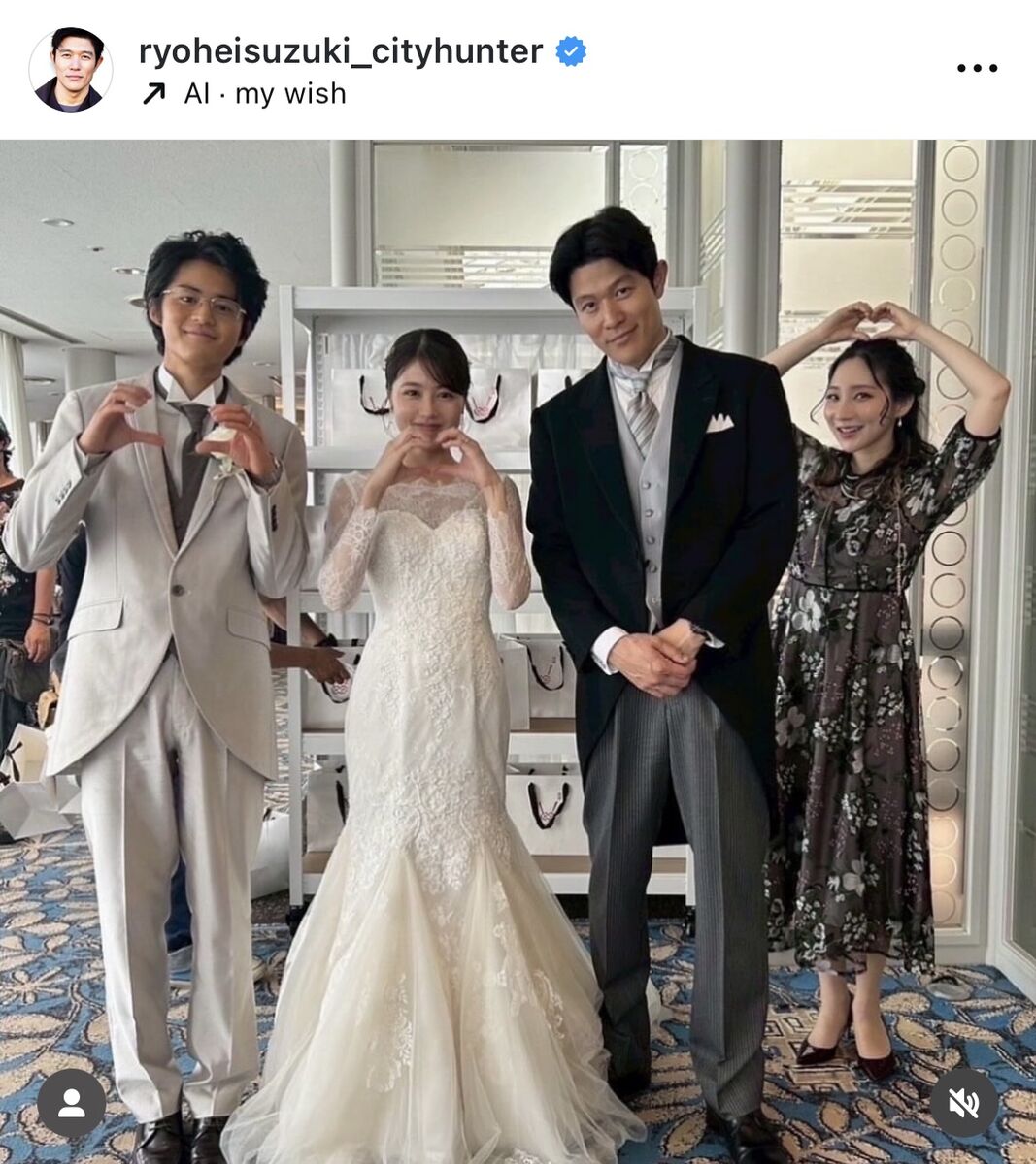 鈴木亮平の妻の画像は？9歳年上元Web会社員との素顔と絆を徹底解剖