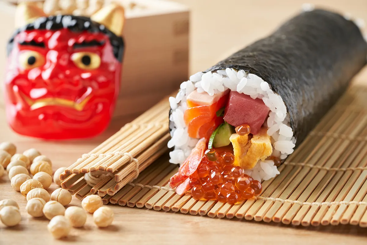 節分の巻き寿司はなぜ食べる？発祥の真相と花街・海苔業界の仕掛け