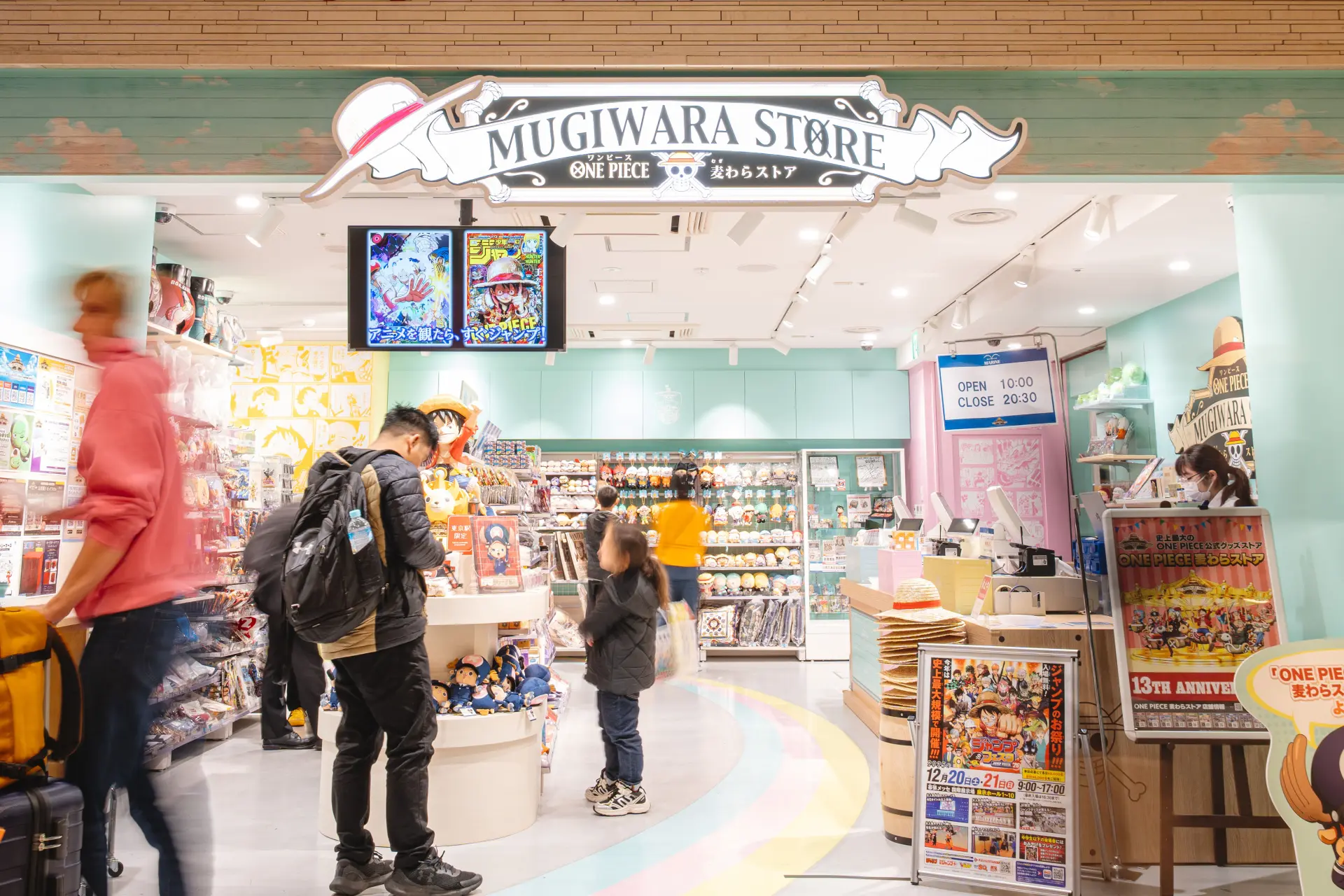 東京駅ワンピース麦わらストア徹底攻略！限定品・場所と整理券の真実