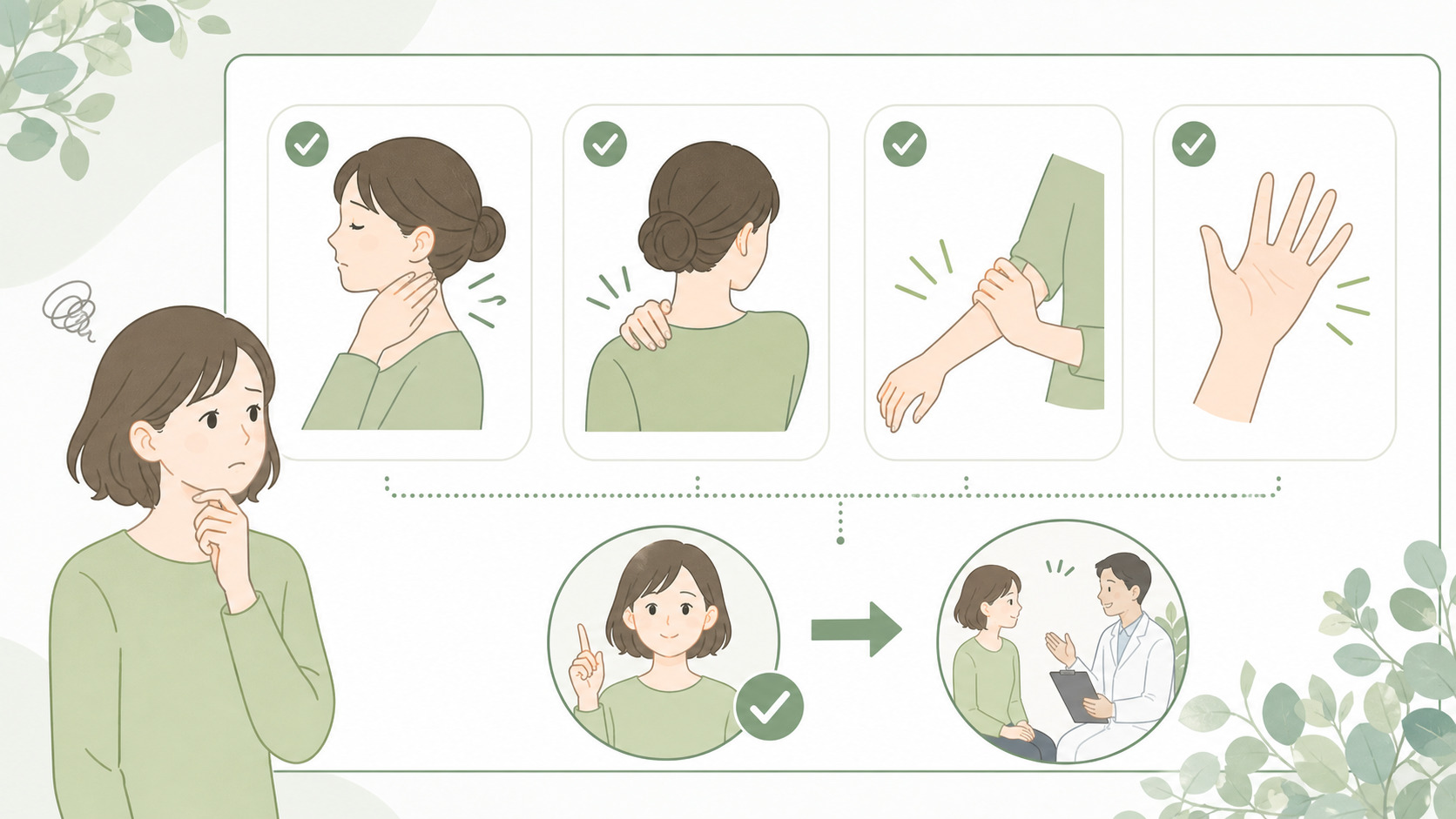 胸郭出口症候群テスト完全ガイド｜腕のしびれを見抜くセルフチェック