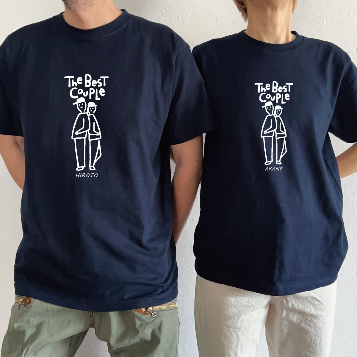 カップルお揃いTシャツの正解！恥ずかしくない大人コーデと人気ブランド