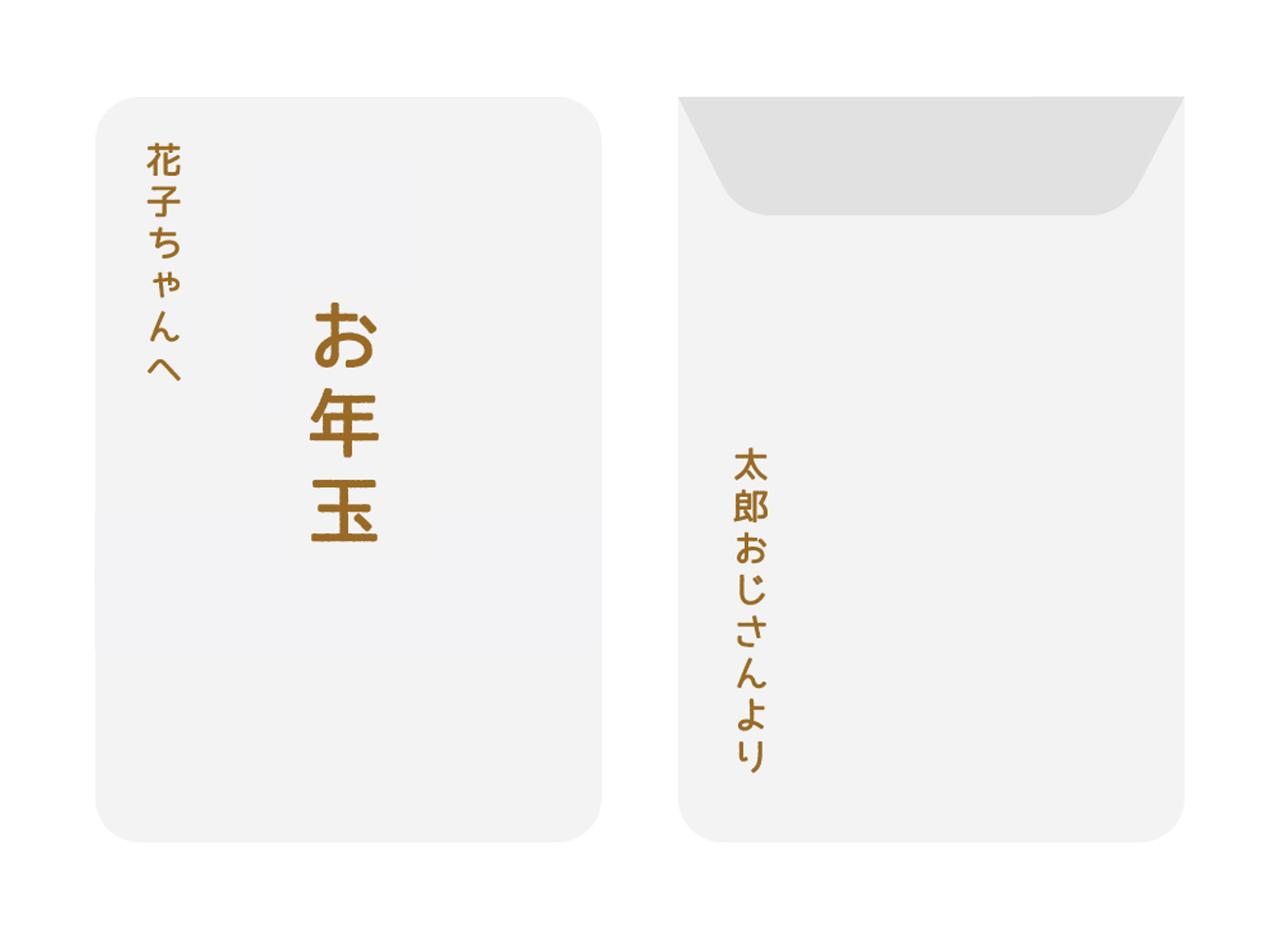 【2026年最新】お年玉の書き方完全解説！名前の位置とお札の折り方マナー
