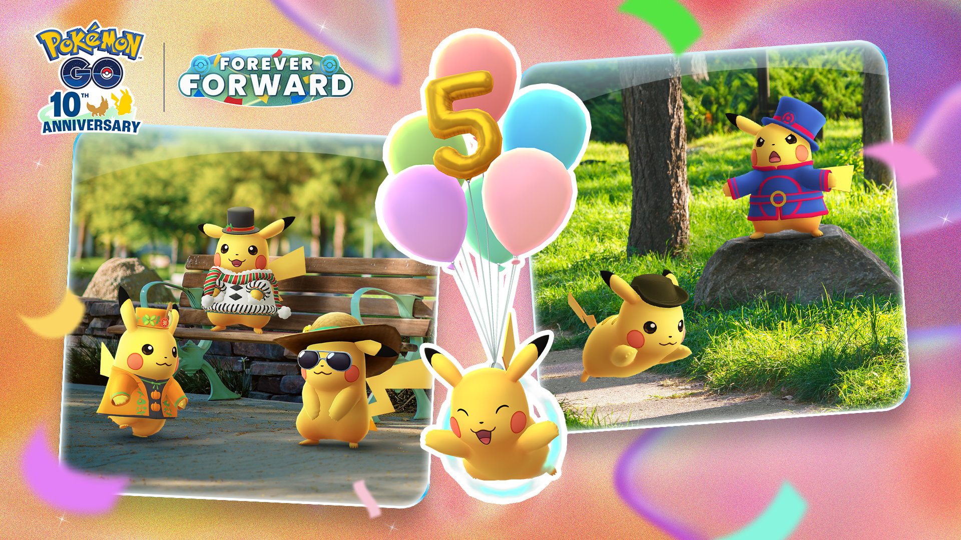 ポケモンGo限定ピカチュウ図鑑！激レア衣装ランキングと復刻の真相