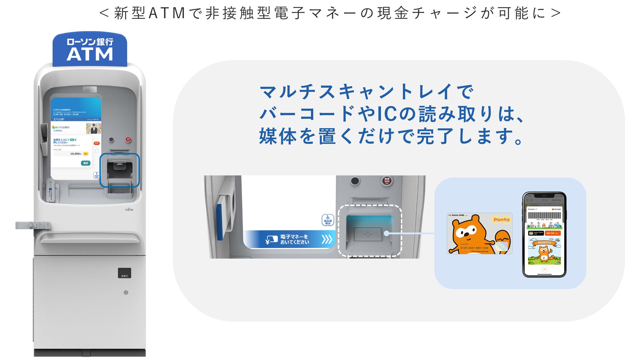 ローソンでSuicaチャージはクレカ可能？レジとAtmの正しい手順