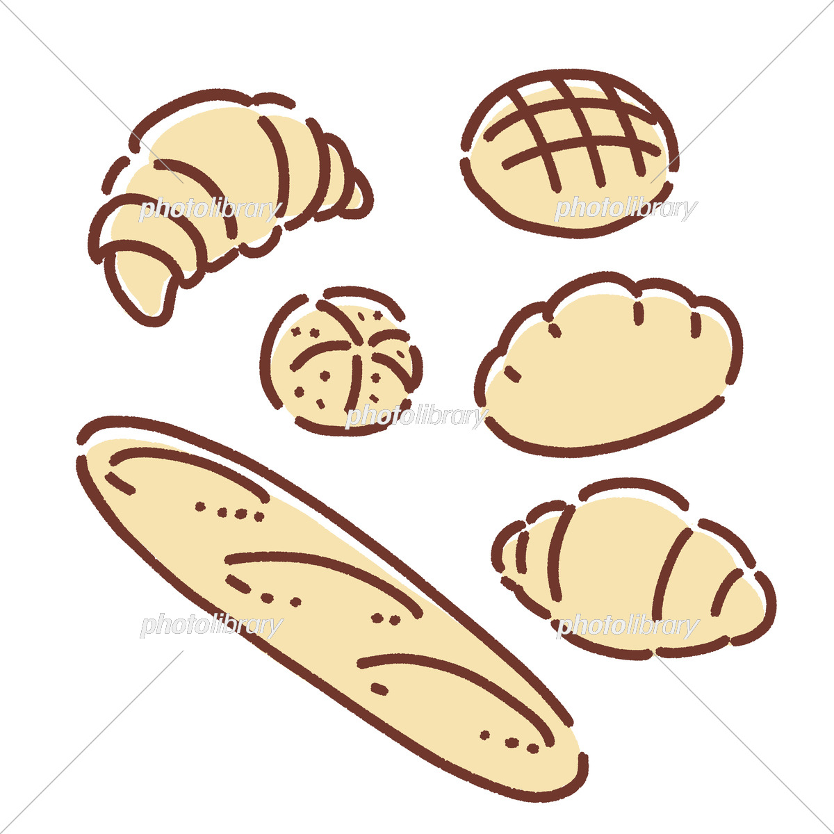 パンイラストを簡単に可愛く描くコツ｜手帳や食パンもプロ級に図解