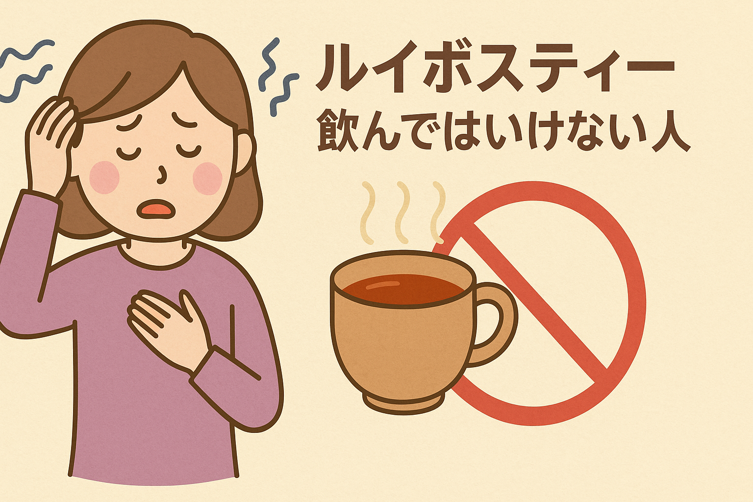 ルイボスティーを飲んではいけない人の真相｜副作用と適量を徹底検証
