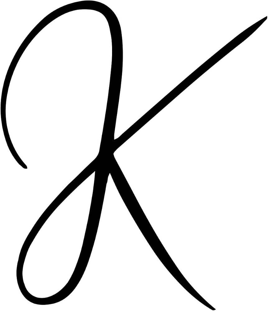 Kの筆記体で迷う人必見！大文字・小文字の正しい書き順とつなぎ方