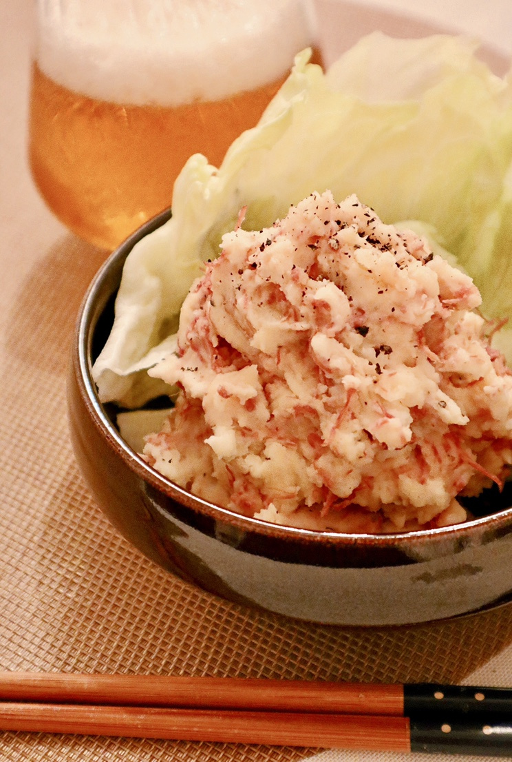 コンビーフポテトサラダ黄金比レシピと劇的に美味しくなる理由
