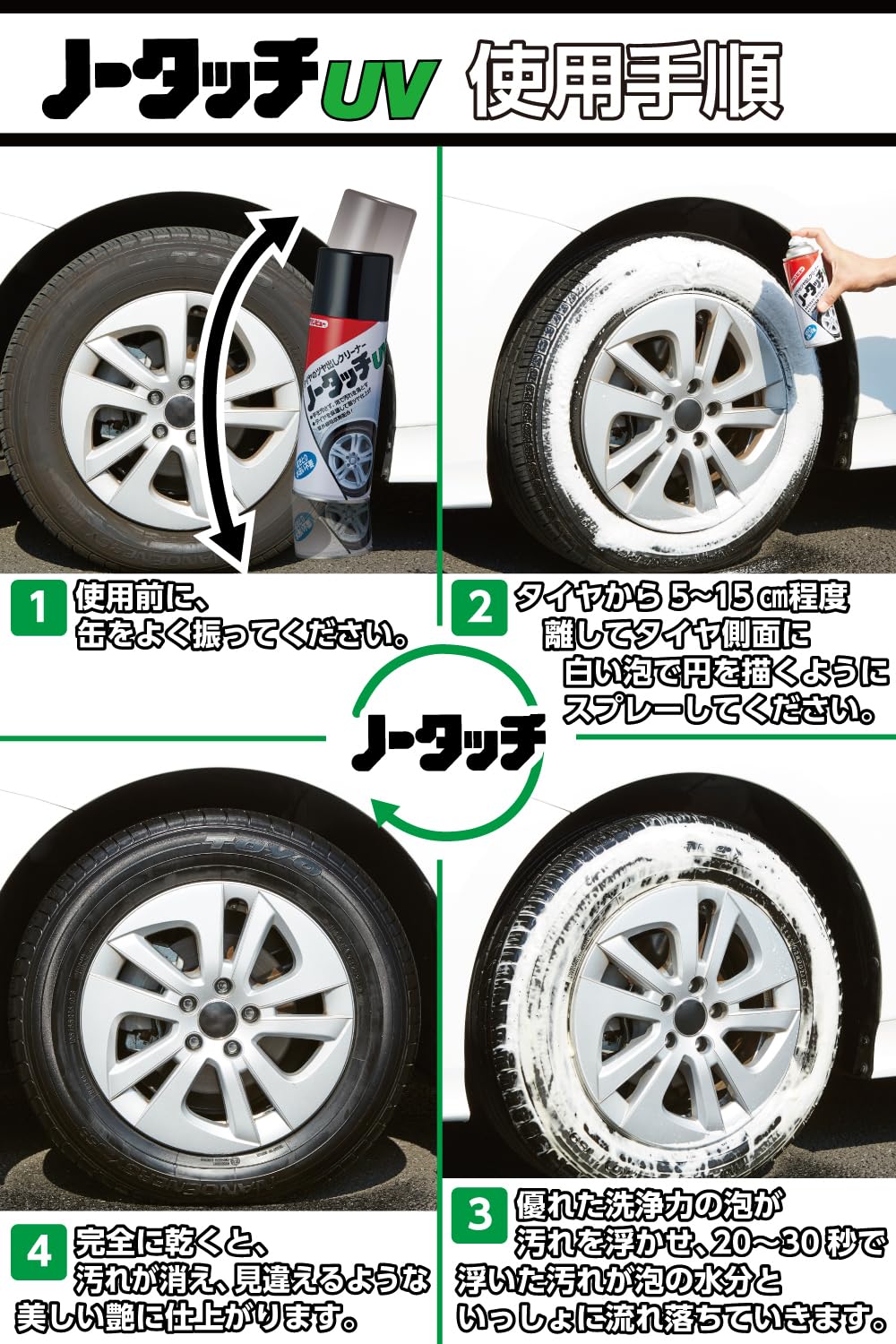 タイヤワックス「ノータッチ」は劣化する？噂の真相と効果検証