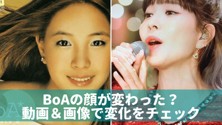 Boaの顔変わりすぎ疑惑の真相！唇・輪郭の変化理由と現在の姿