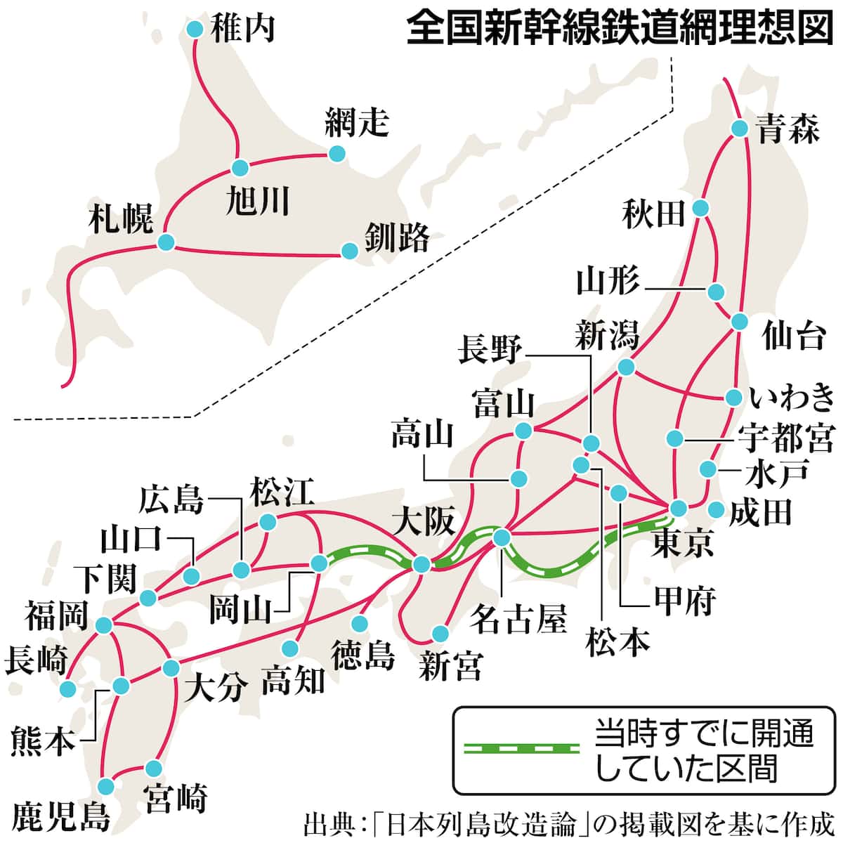日本列島改造論の真相｜田中角栄の功罪と現代に遺る光と影を徹底検証