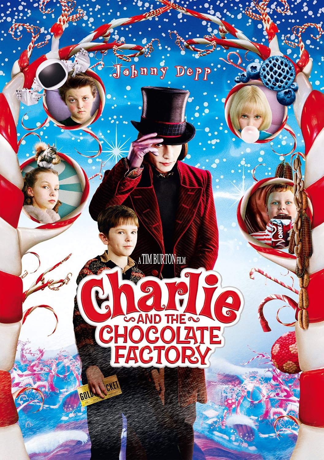 映画『チャーリーとチョコレート工場』裏設定の真相と子役たちの現在