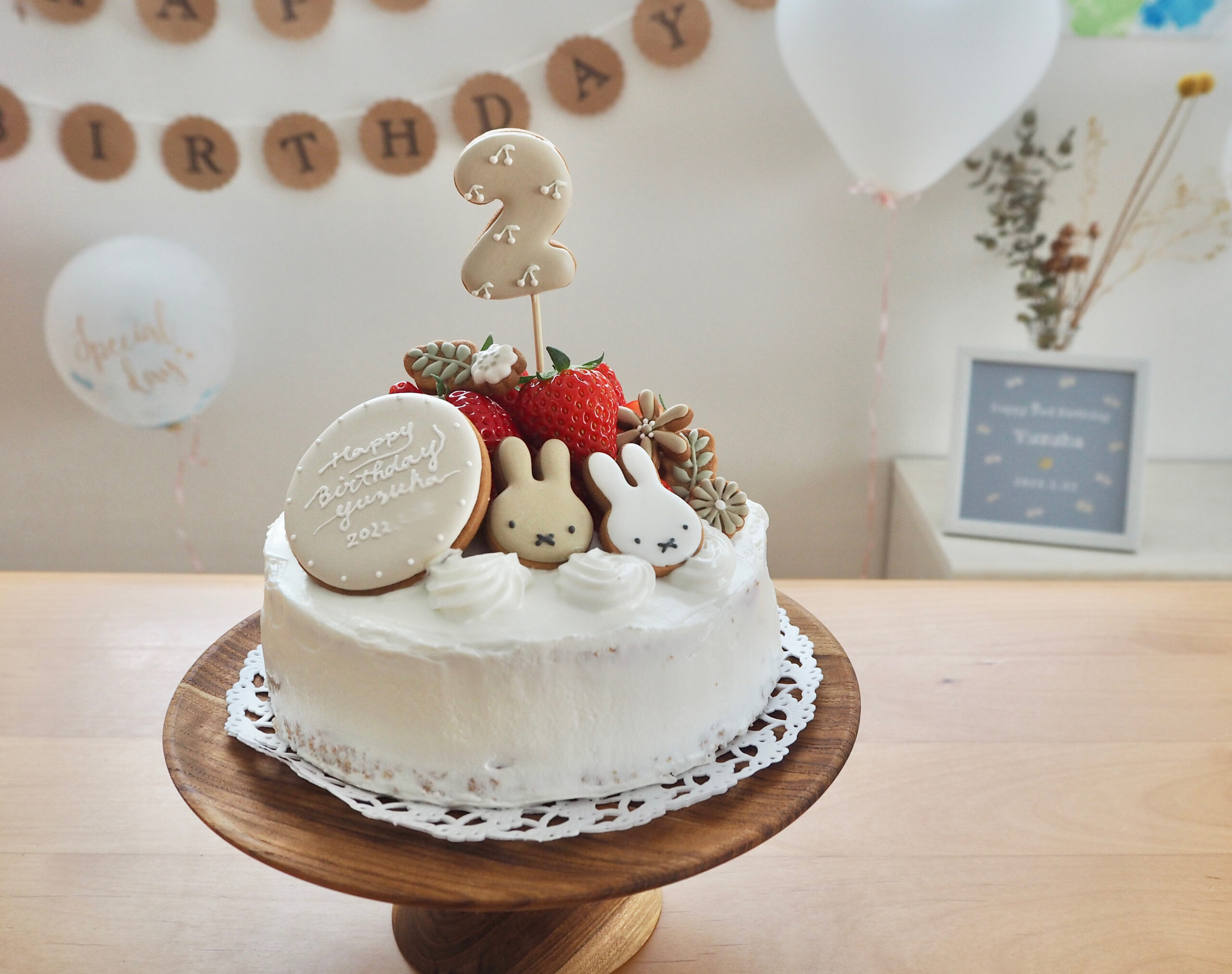 2歳の誕生日ケーキ生クリームはいつから？市販おすすめと簡単レシピ