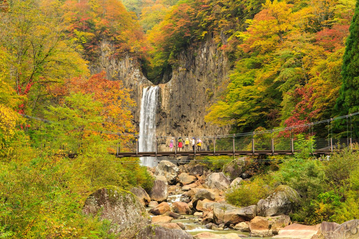 苗名の滝の紅葉と地震滝の真相！絶景と流しそうめん完全攻略ガイド