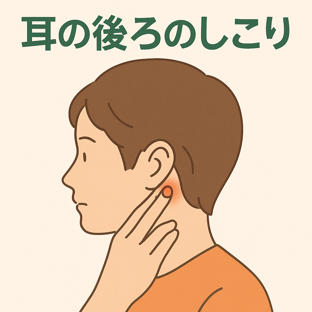 耳の後ろの腫れ・しこりの原因は？痛くないリスクと受診先を徹底検証