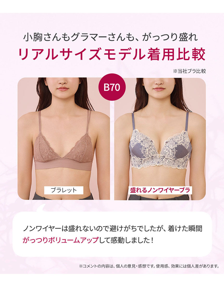 本当に谷間は作れる？盛れるノンワイヤーブラの真相と失敗しない選び方
