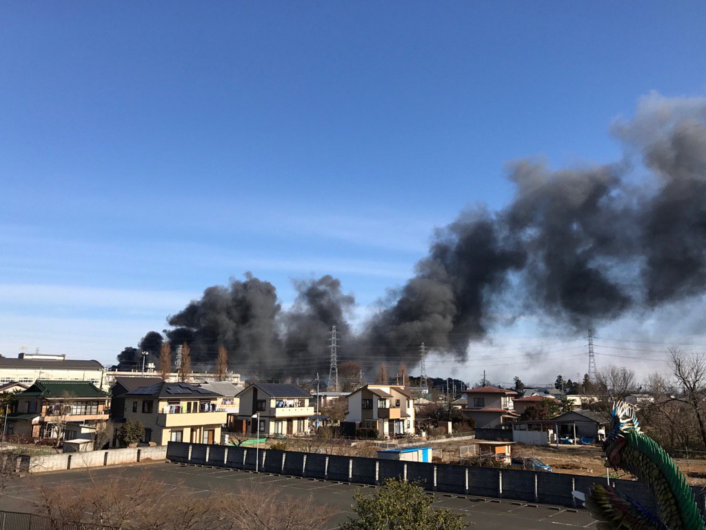 【緊急速報】坂戸市の火事はどこ？ツイッター画像と被害状況の真相