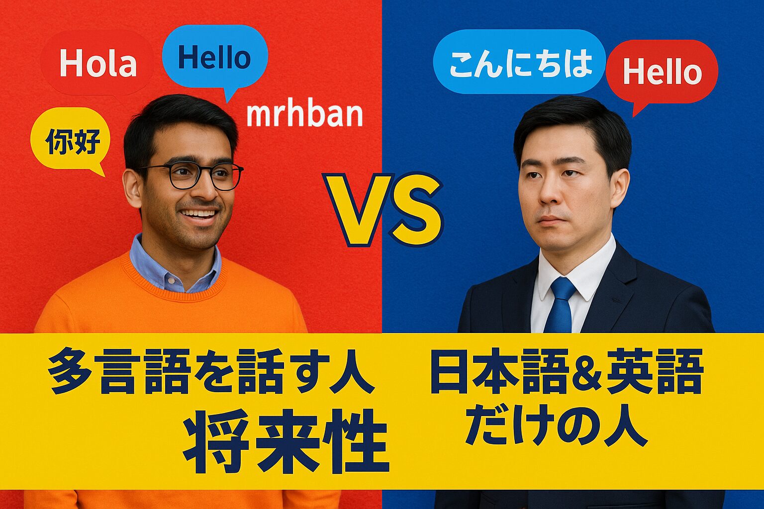 多言語の英語表現完全ガイド！使い分けから脳の仕組みまで徹底解明