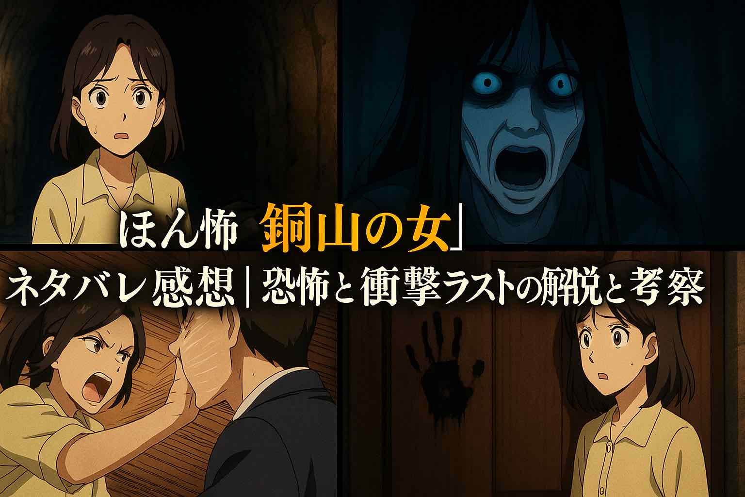 S銅山の女ネタバレ考察！怪異の正体と呪われた結末・後日談の真相