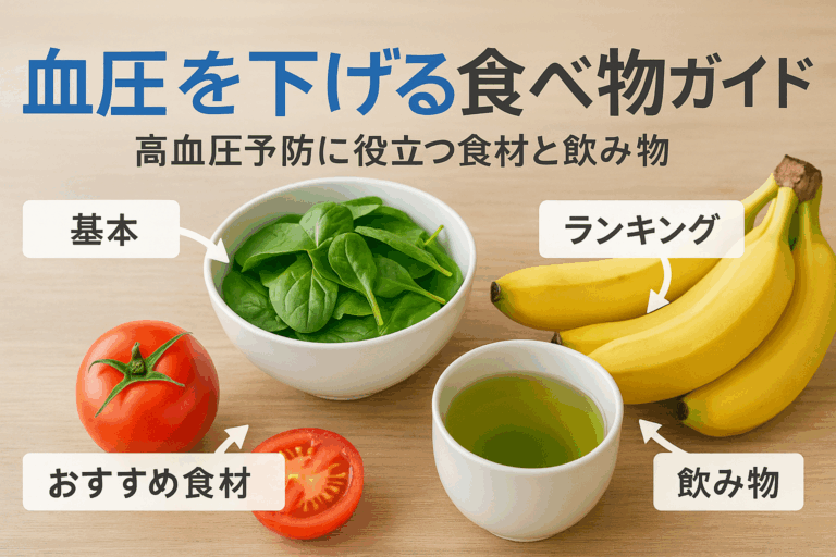 血圧を下げる食べ物ランキング2026！医師推奨の食材と即効性の真相