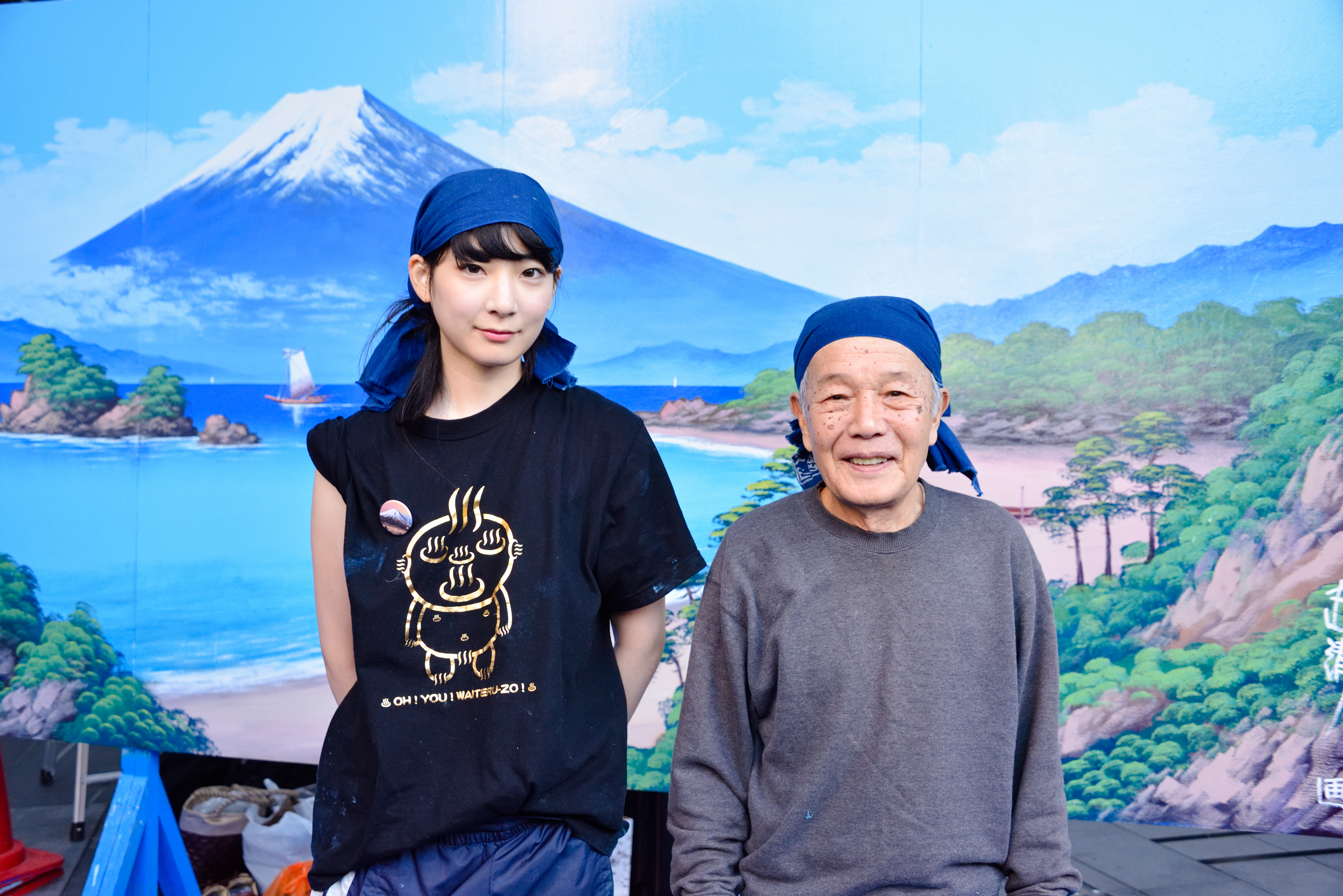 消えゆくペンキ絵を繋ぐ青い筆。女性銭湯絵師の葛藤と新たな挑戦