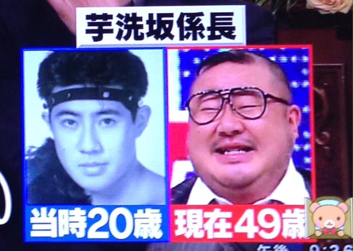 芋洗坂係長の若い頃が超イケメン！激太りの真相と現在の活躍を追跡