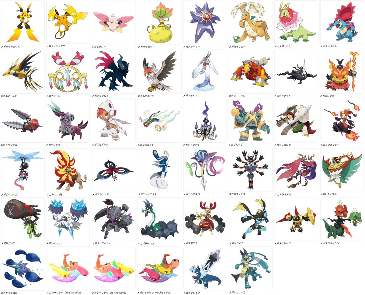 メガシンカポケモンの全貌と最強ランキング！Za復活の真相を徹底解説