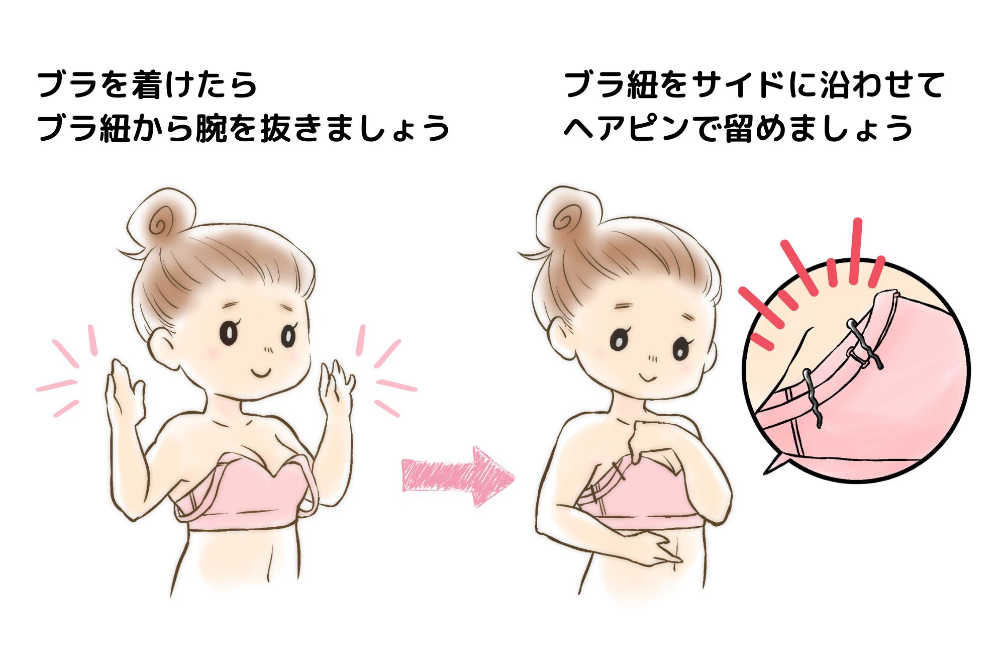 ドレスのブラ紐を完璧に隠す裏技と失敗しないインナー選び