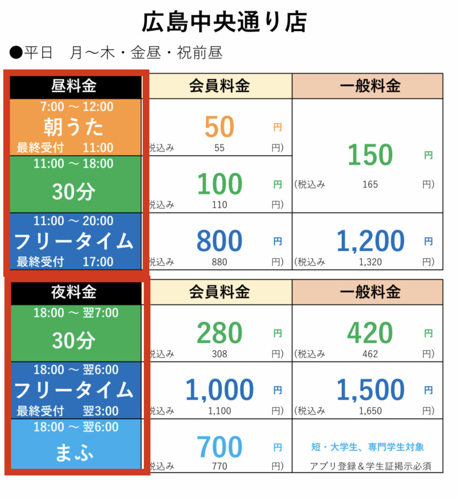 まねきねこフリータイム料金表完全解説！昼夜・土日差と最安裏ワザ