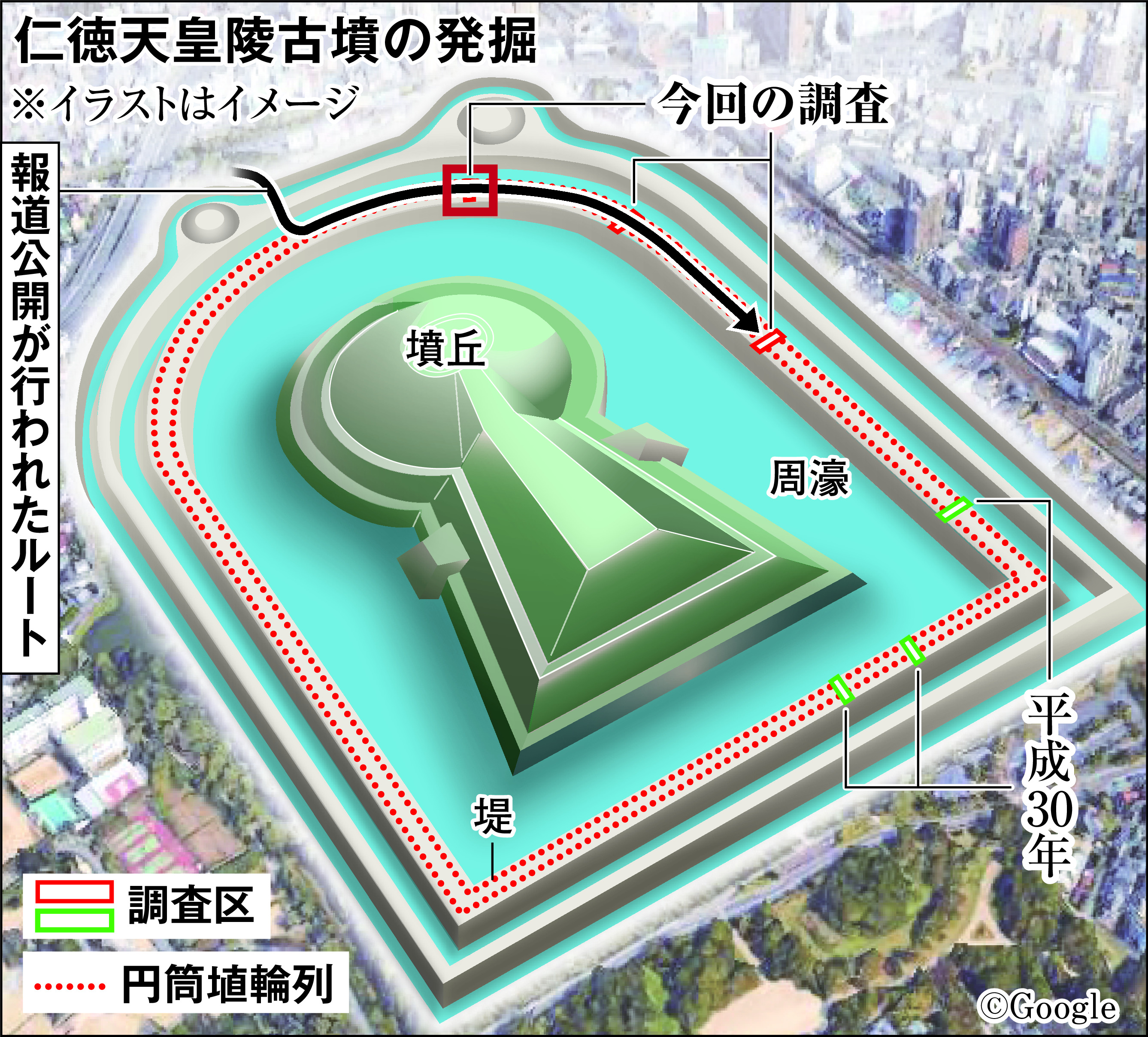仁徳天皇陵古墳の教科書名変更と被葬者の謎！世界遺産と最新発掘の真相