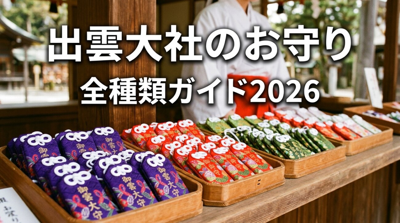 【2026最新】出雲大社お守り最強はどれ？縁結びの糸と鈴の真相