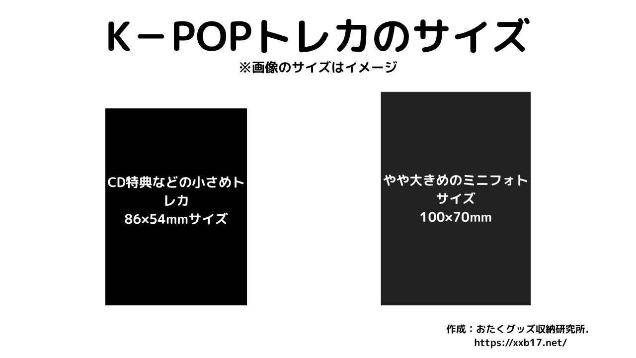 K-Popトレカの標準サイズは何ミリ？失敗しないスリーブ選びと収納術【2026年最新】