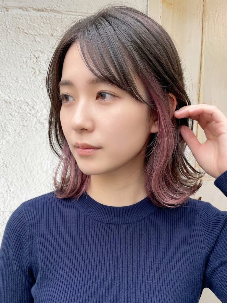 2026年インナーカラーピンクベージュが大人女子に圧倒的人気の理由